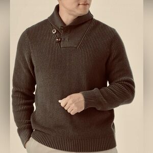 Deluth Trading Company Brigadere Brown Sweater